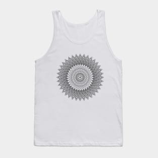 Pointed mandala Tank Top